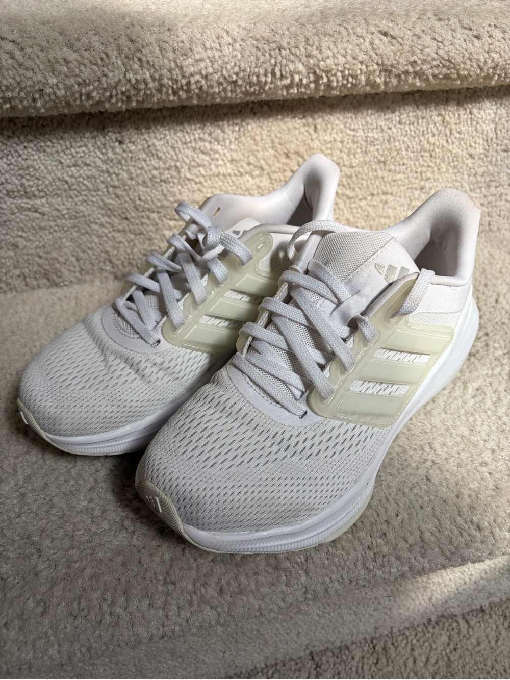 adidas White Bounce-Equipped Women's Sneakers